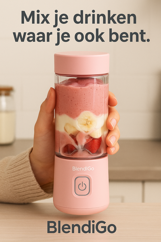 BlendiGo mini blender - draagbare smoothie maker